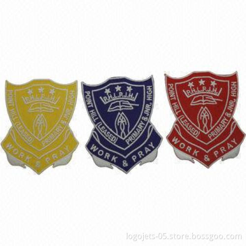 Embroidered Patch with Heat Cut, Merrow or Die-cut Edge is Available
